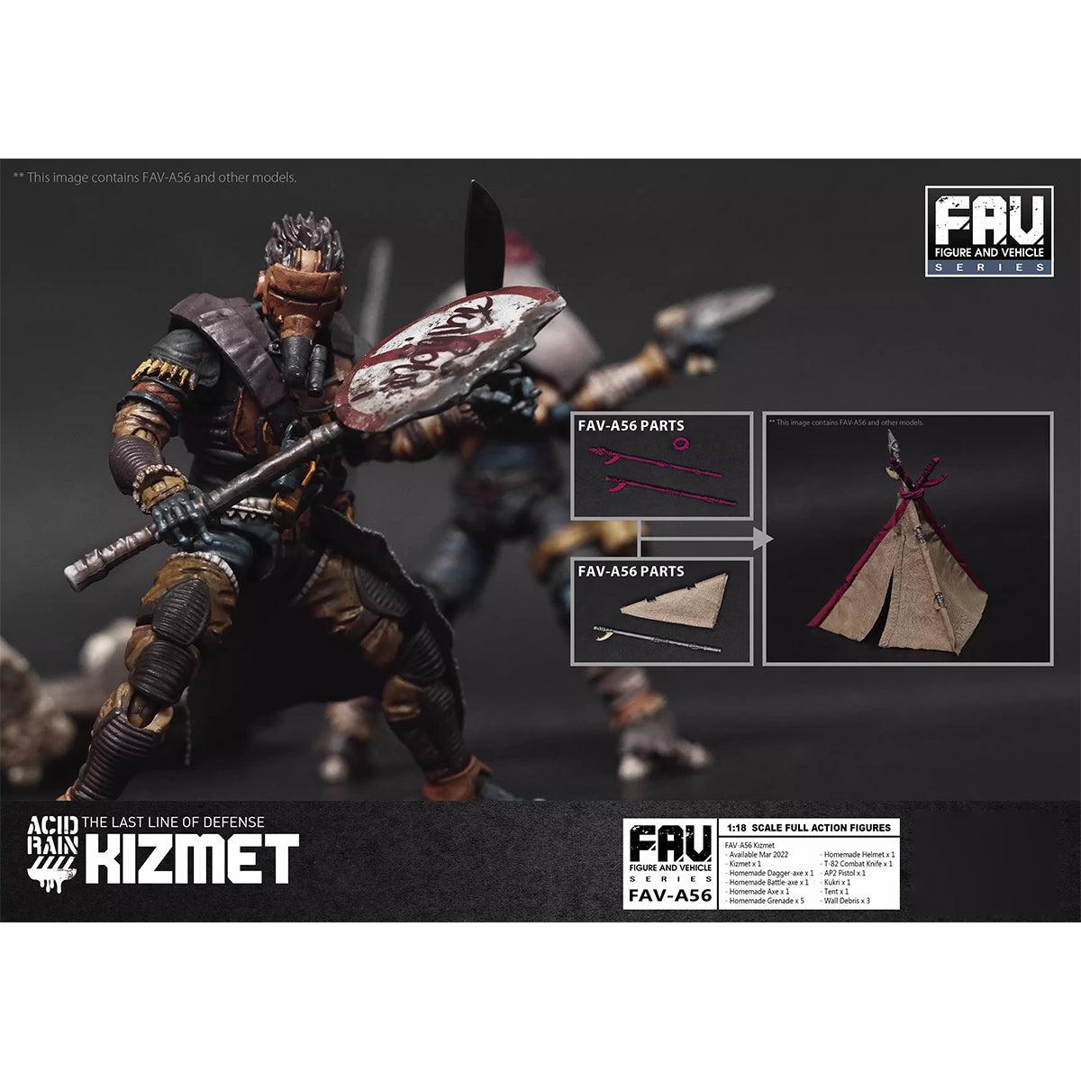 TOY ALLIANCE Acid Rain World Kizmet Action Figure