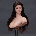 YMTOYS Asian Female Head Sculpt Jing Figure Accessory