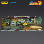 JOYTOY, SNK KOF'98UM Ikari Warriors Team, Clark Still/Ralf Jones/Leona Heidern Action Figures & Stage Base-Japan Street