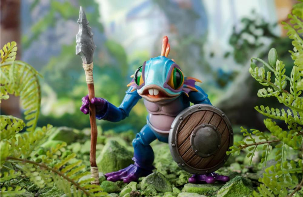 Figura coleccionable de Hero Toys: Murky, figura de acción en miniatura azul XYXDRKLS