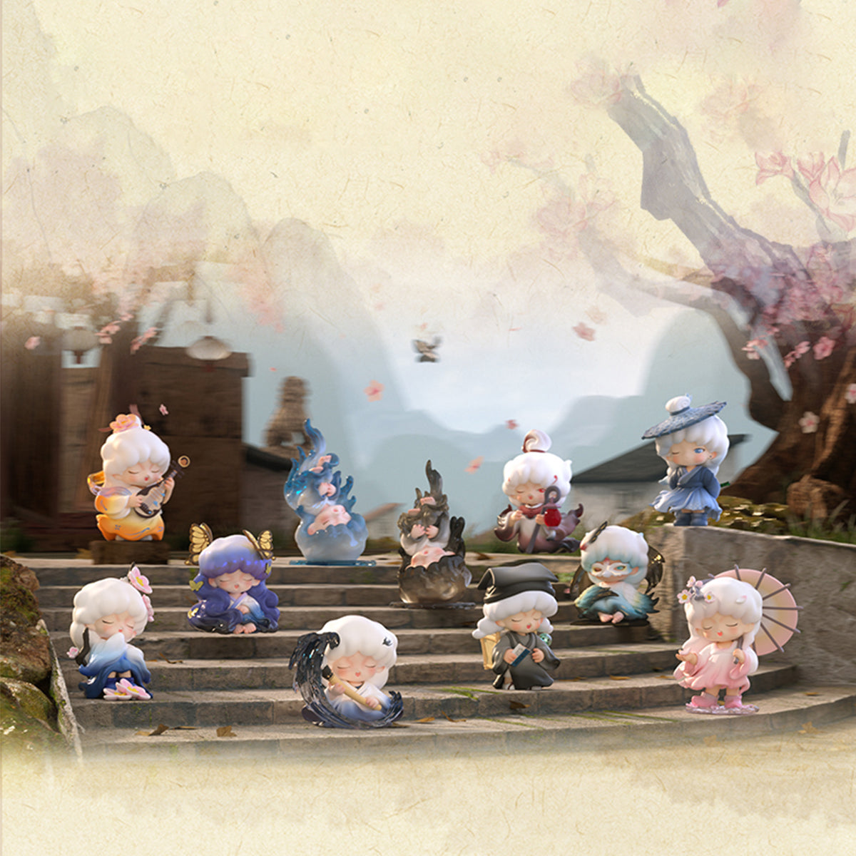 JOTOYS YUMO Strange Stories About Dreams Mini Series Box Blind Box Figure