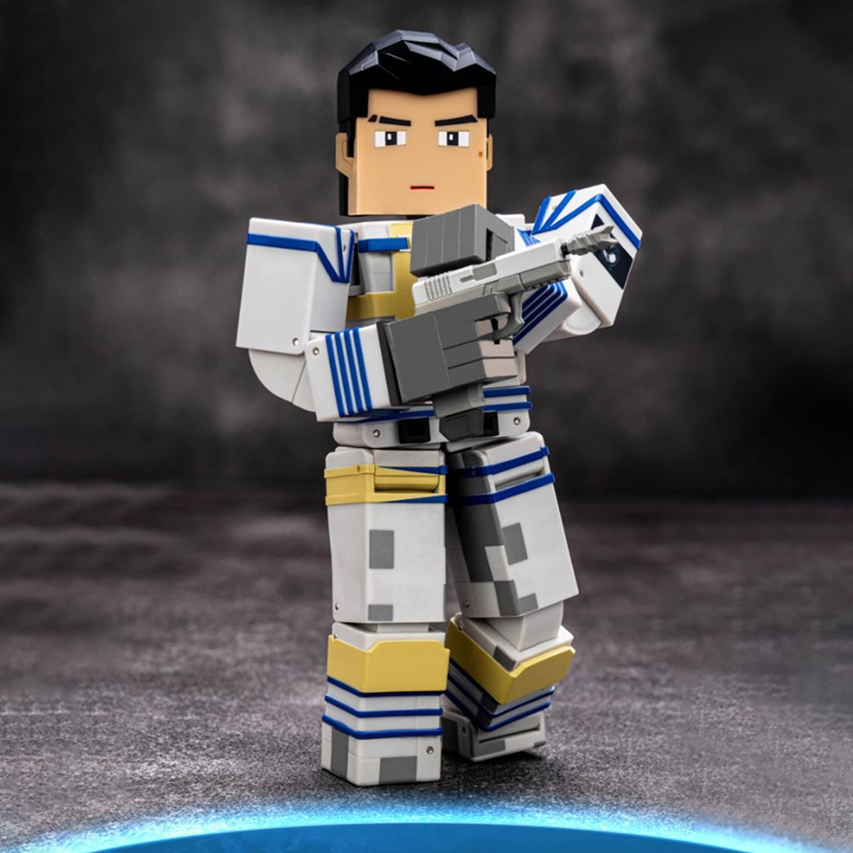 HEATBOYS My Three Body Season 3 Minecraft Zhang Beihai Spacesuit Action Figures