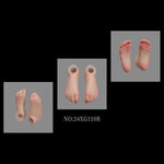 VSTOYS Female Foot Model White Color for Action Figures