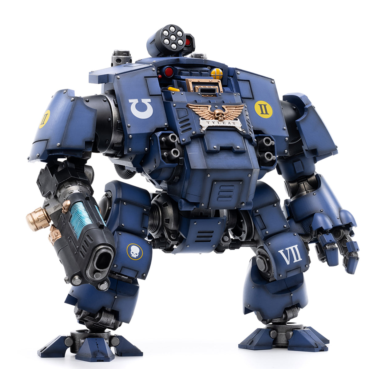 (Only Shipped to the US) JOYTOY Warhammer 40,000 JT2757 UItramarines Redemptor Dreadnought Brother Dreadnought Tyleas 1/18 Scale Action Figures