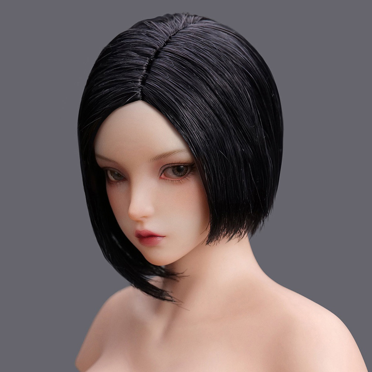 YMTOYS Movable Eyes Asian Female Head Sculpt - Xiaonan (Ver.E) For Figures