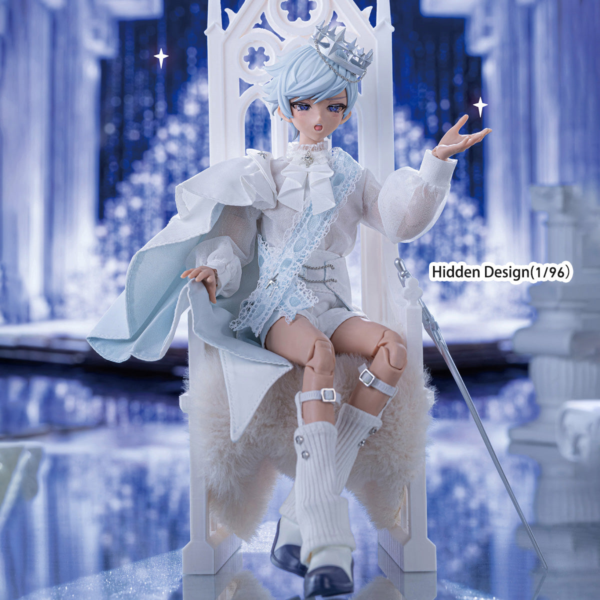 Neo Eden Toys Encounter Under the Clear Sky Series 1/6 Scale MJD Action Figure Blind Box Set, 6-Piece Collectible Art Toy Figures for Display and Collection