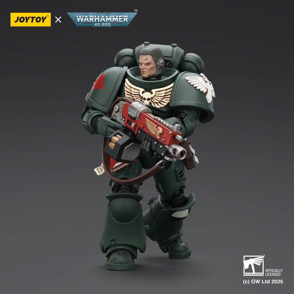 (Only Shipped to the US) JOYTOY Dark Angels Intercessors Brother Asharr JT4959 1/18 Scale Action Figure