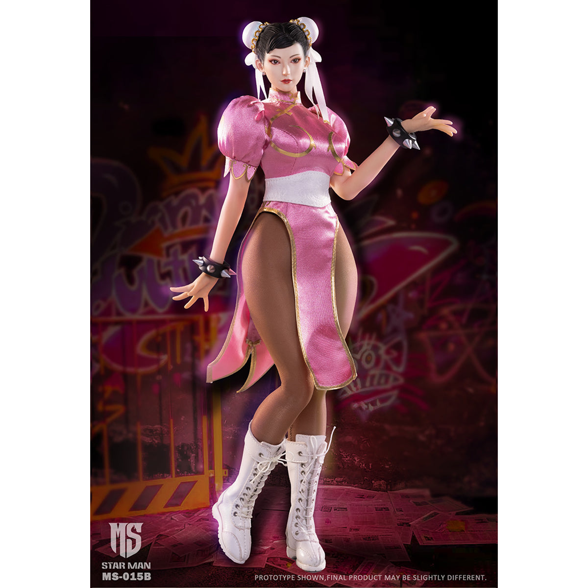 STAR MAN, Female fighter Chun-li, Action Figures