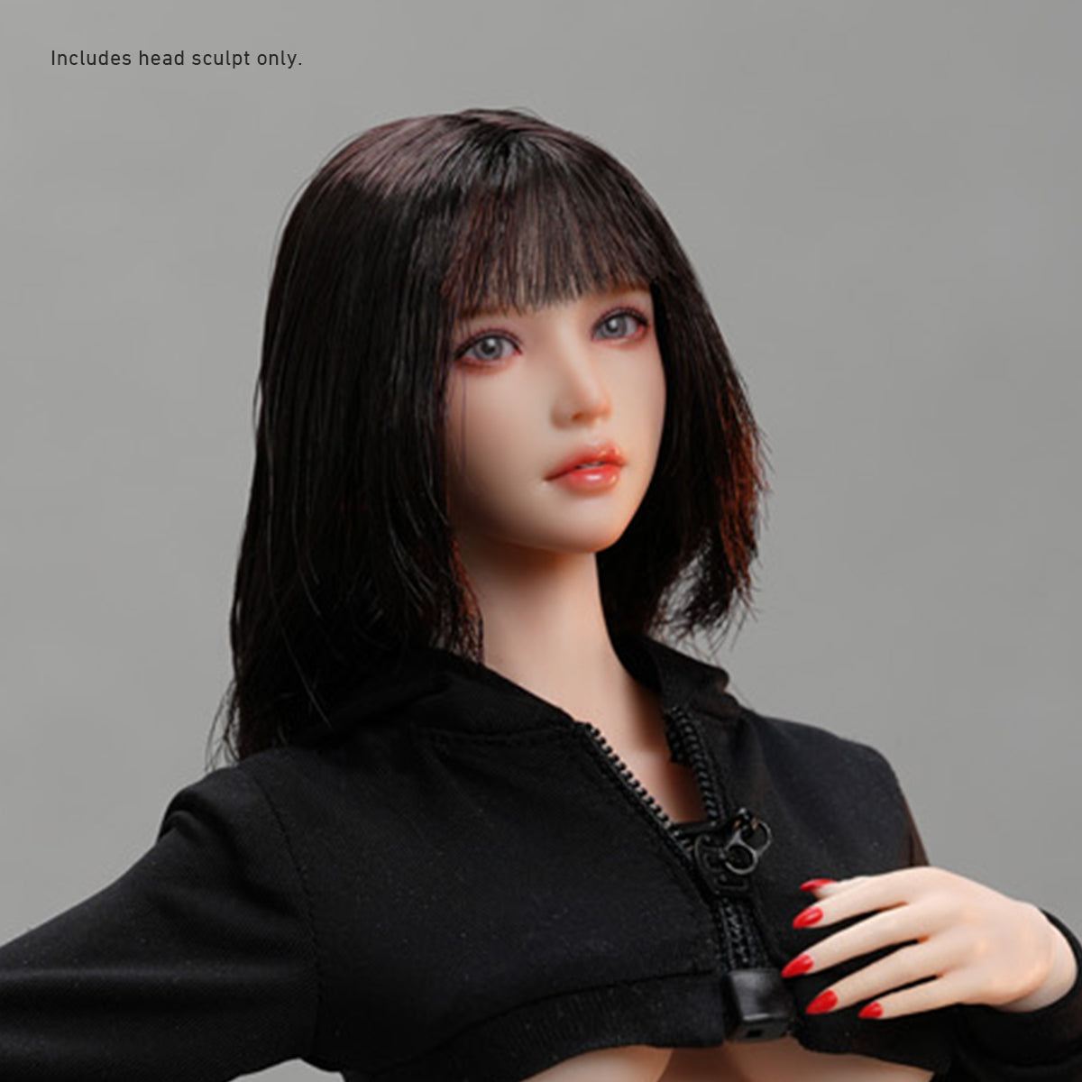 I8TOYS Seamless Steel Frame Platinum Articulated Chest Silicone Moe I8-FB-002-B & YUKI 2.0 Head Sculpt 1/6 Scale Action Figure Body