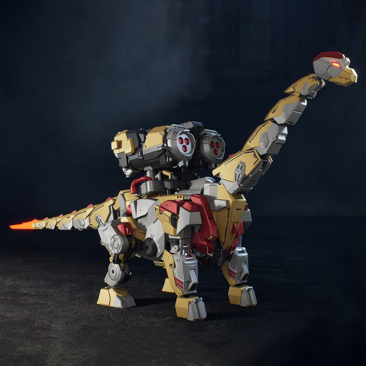 Figuras de acción Brontosolid de la Guardia Yinglong Trans Age de CANG TOYS