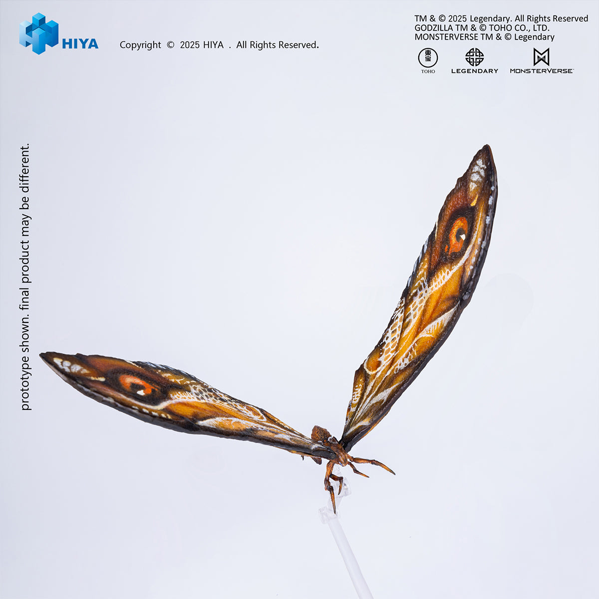 HIYA Godzilla vs. Kong: The New Empire - Mothra Monster Deluxe Set EBG0160 Action Figures