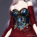 Dimlight Girl Lingerie Dark Color Enamel Glaze Effect Painted Version For Figures