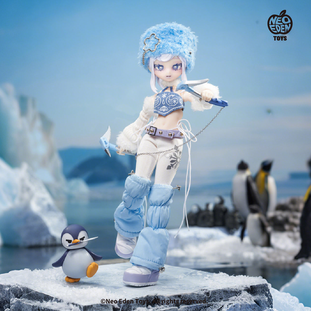 NEO EDEN TOYS bjd Eve Lynna: The Two-Faced Killer Trading Doll Series Blind Box