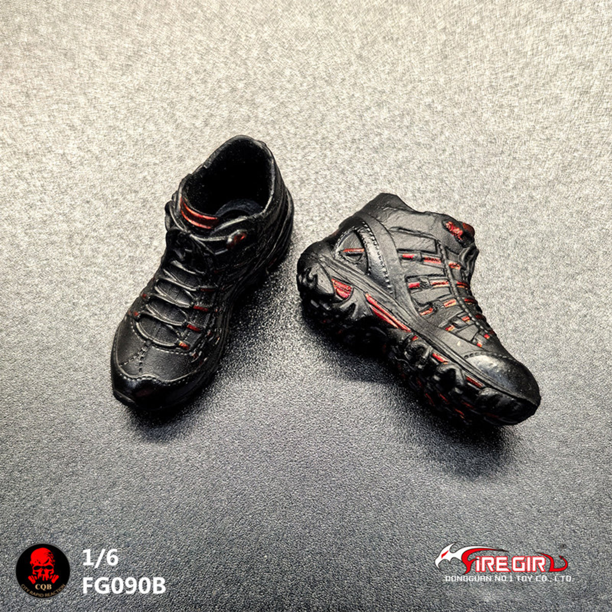 Fire Girl Toys Whole Terriory Special Agent Solid Combat Boots FG090B Doll Accessory 1/6 Scale Fit Action Figure