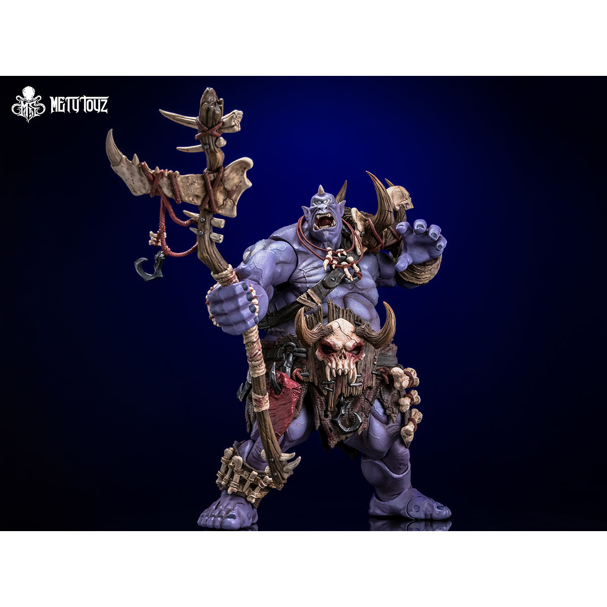 Metytoyz, Adventurer's World Crusher Ogre Mage Ancient Rune Prophet - Golash, Action Figures