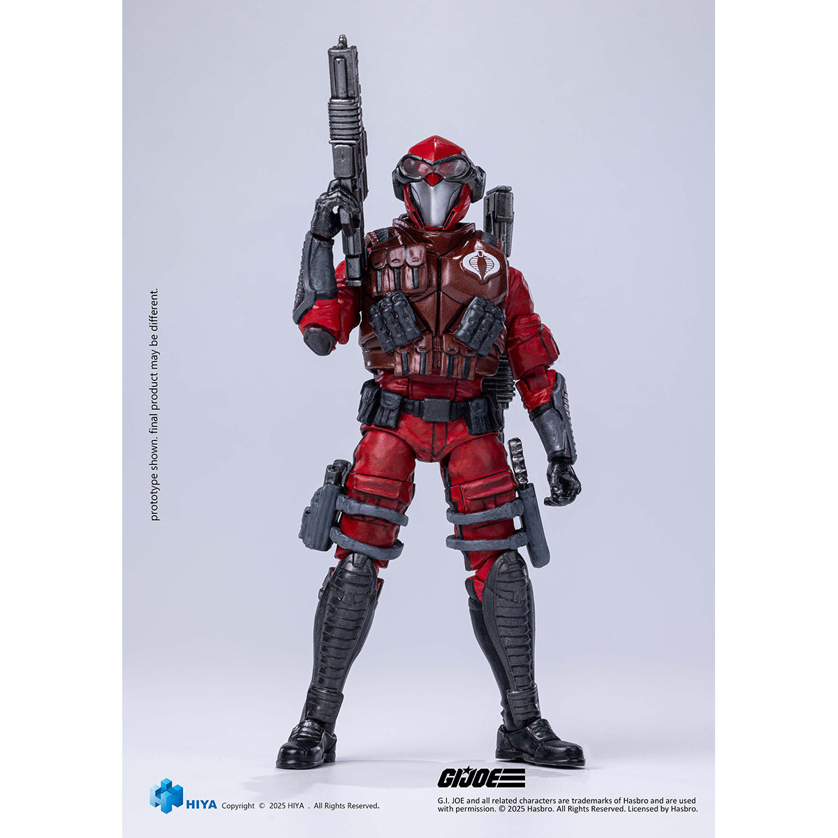 HIYA G.I.Joe Crimson Viper EMG0461 1/18 Scale Action Figure