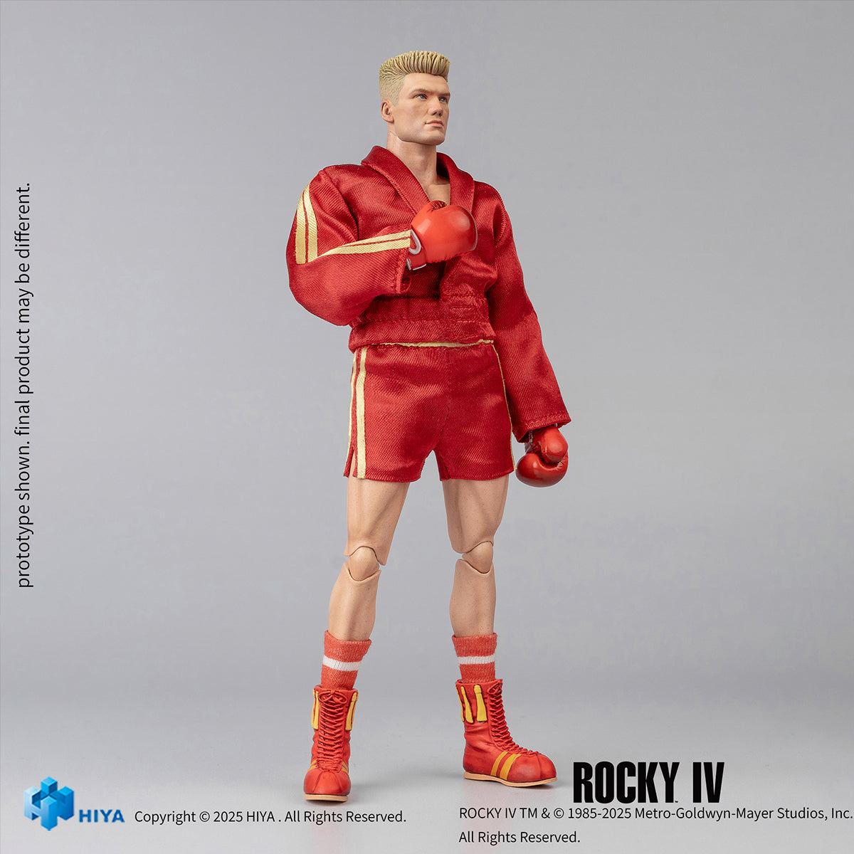 HIYA ESR0227 Rocky IV Ivan 1/12 Scale Highly Articulated Action Figure