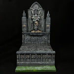 Xinglan Workshop 1/12 diorama base — Tall wall panel with sculpted central figure