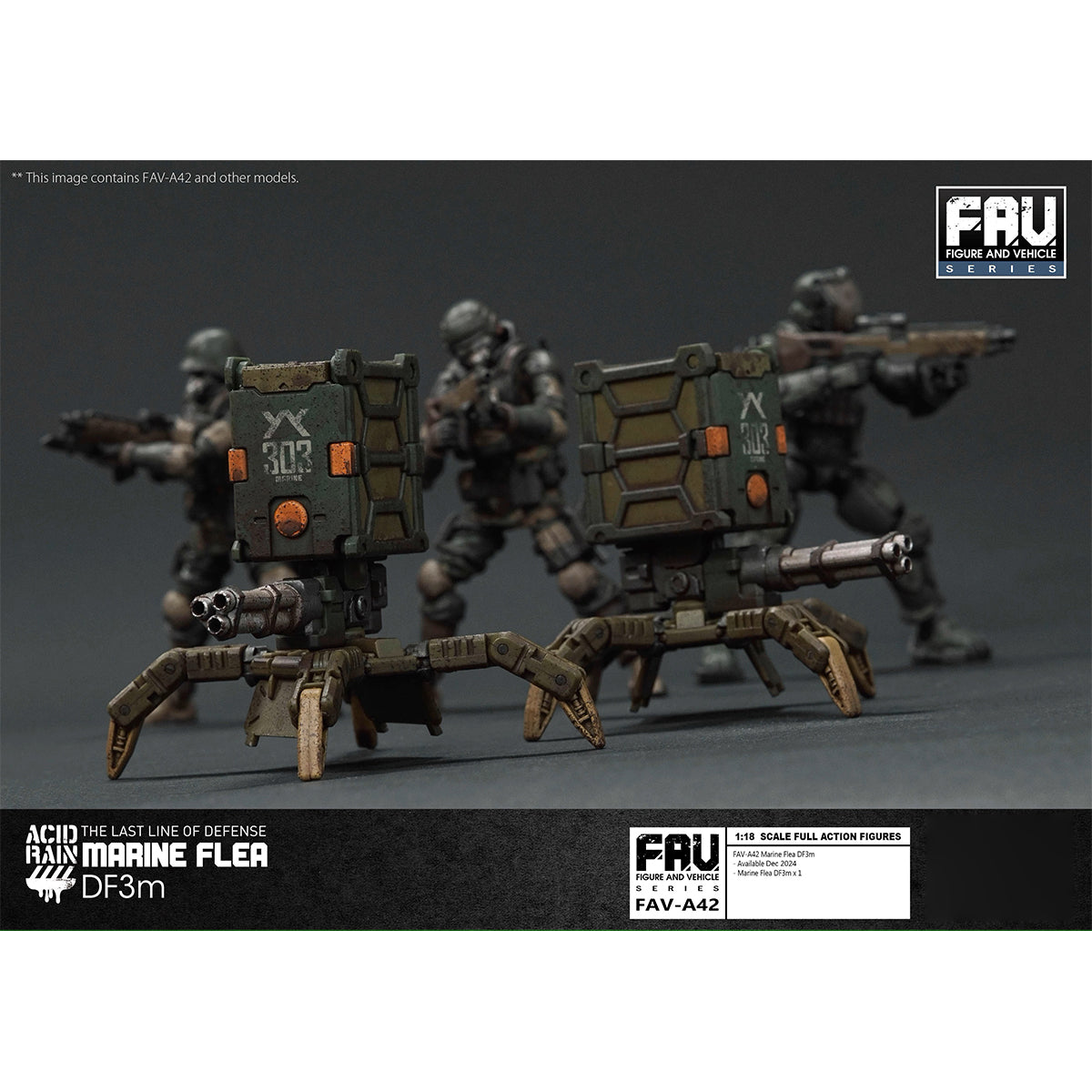 TOY ALLIANCE Acid Rain World Marine Flea DF3m Action Figure
