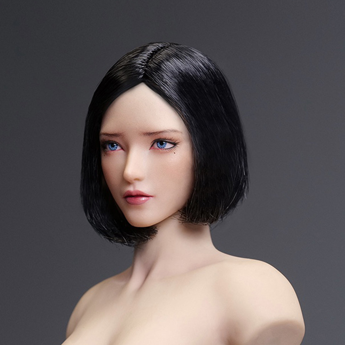Escultura de cabeza femenina asiática con ojos móviles de YMTOYS - Lianxiang para figuras de acción