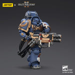 JOYTOY Ultramarines Relic Primus Armour with Plasma Pistol and Combat Blade & Ultramarines Heavy Artificer Armor with Relic Multi-Melta & Ultramarines Heavy Relic Primus Armor with Heavy Relic Bolt Rifle