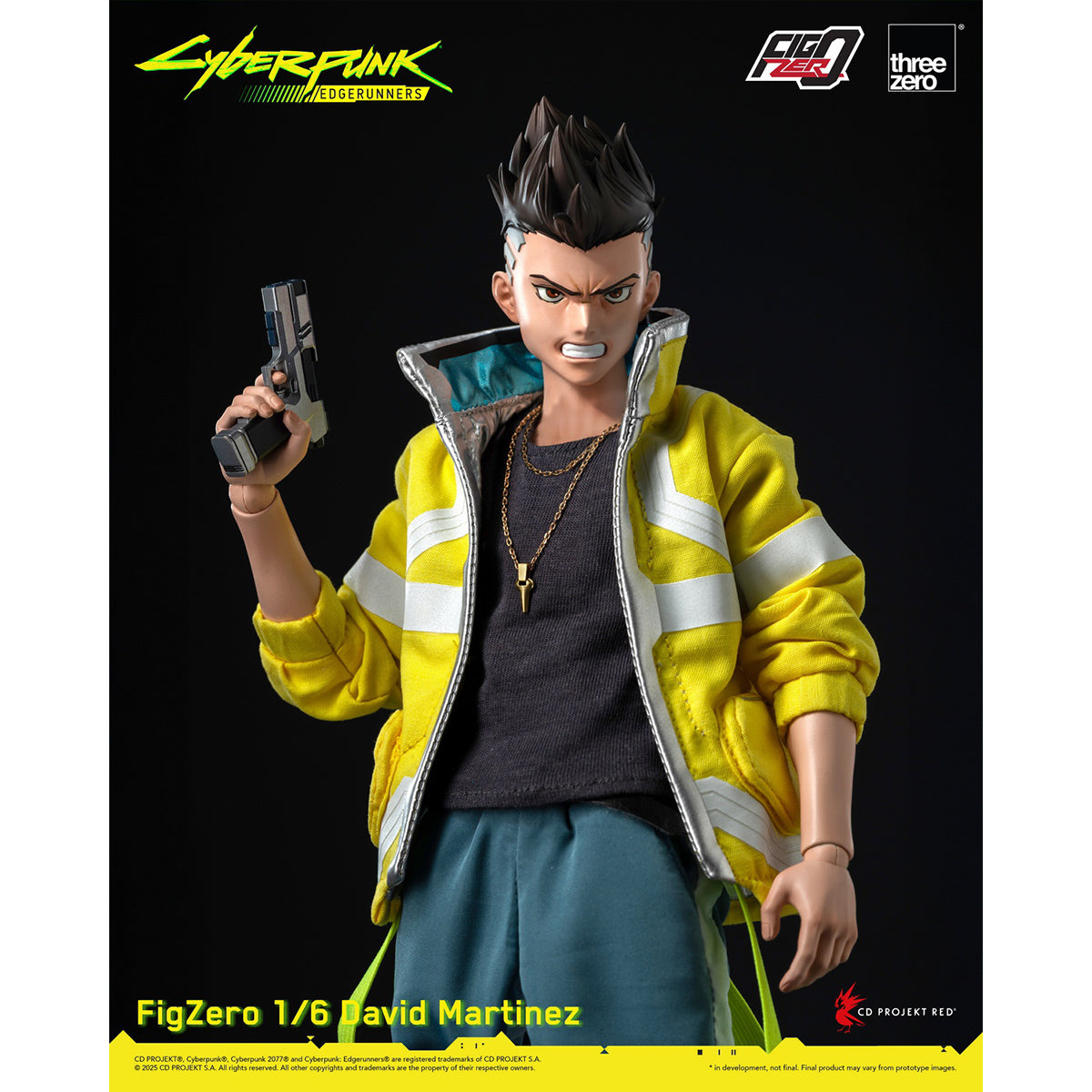 Threezero Cyberpunk: Edgerunners David Martinez 1/6 Scale Action Figure