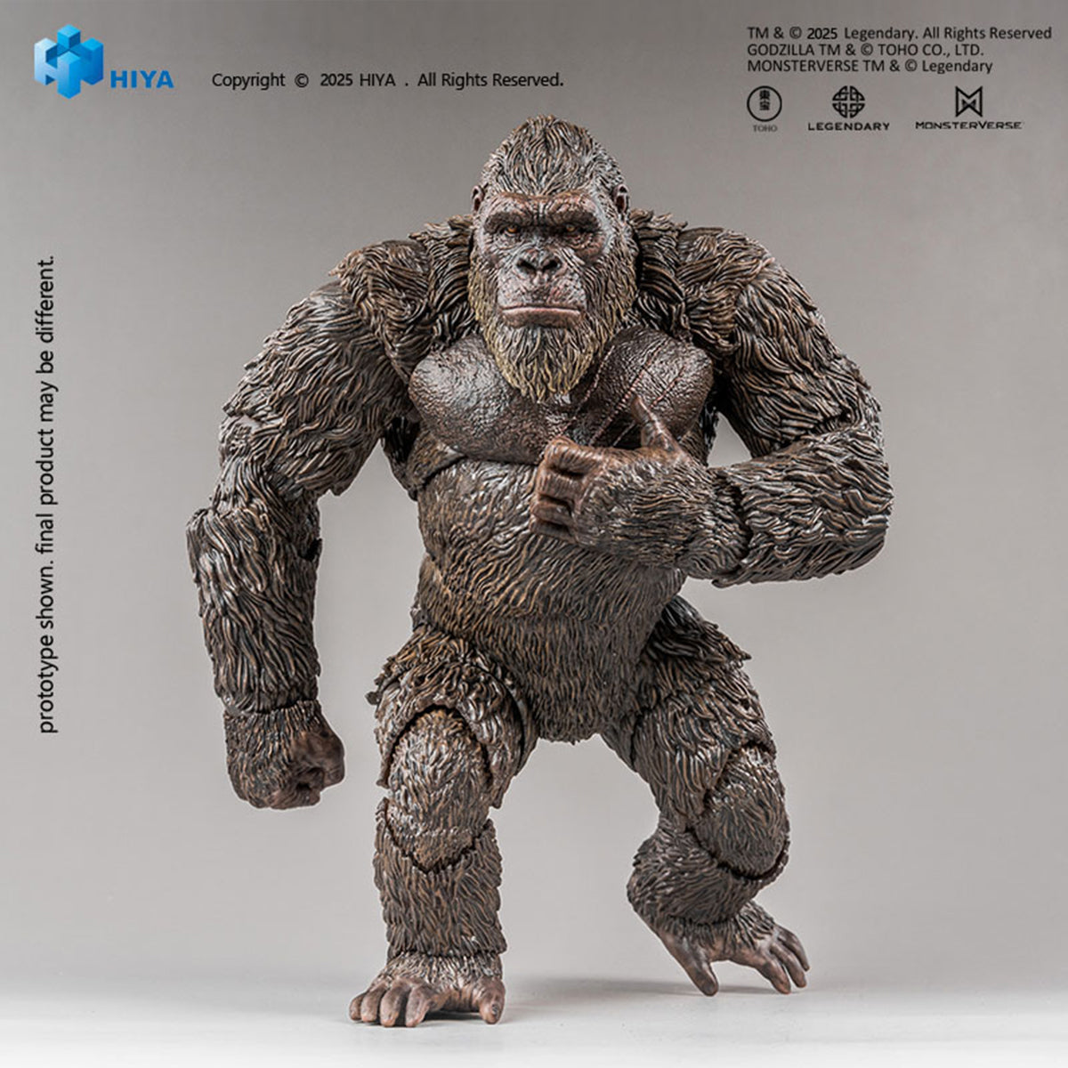 HIYA EBG0241 Godzilla vs. Kong: Kong 2.0 1/12 Scale Articulated Action Figure