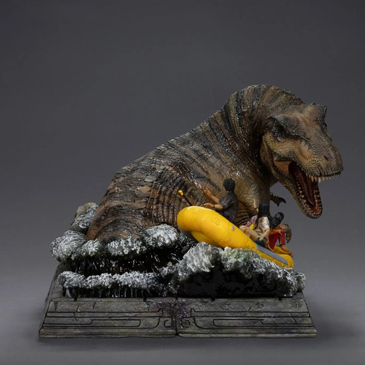 Iron Studios 1/10 Jurassic World: Rebirth T-Rex River Scene Art Statue