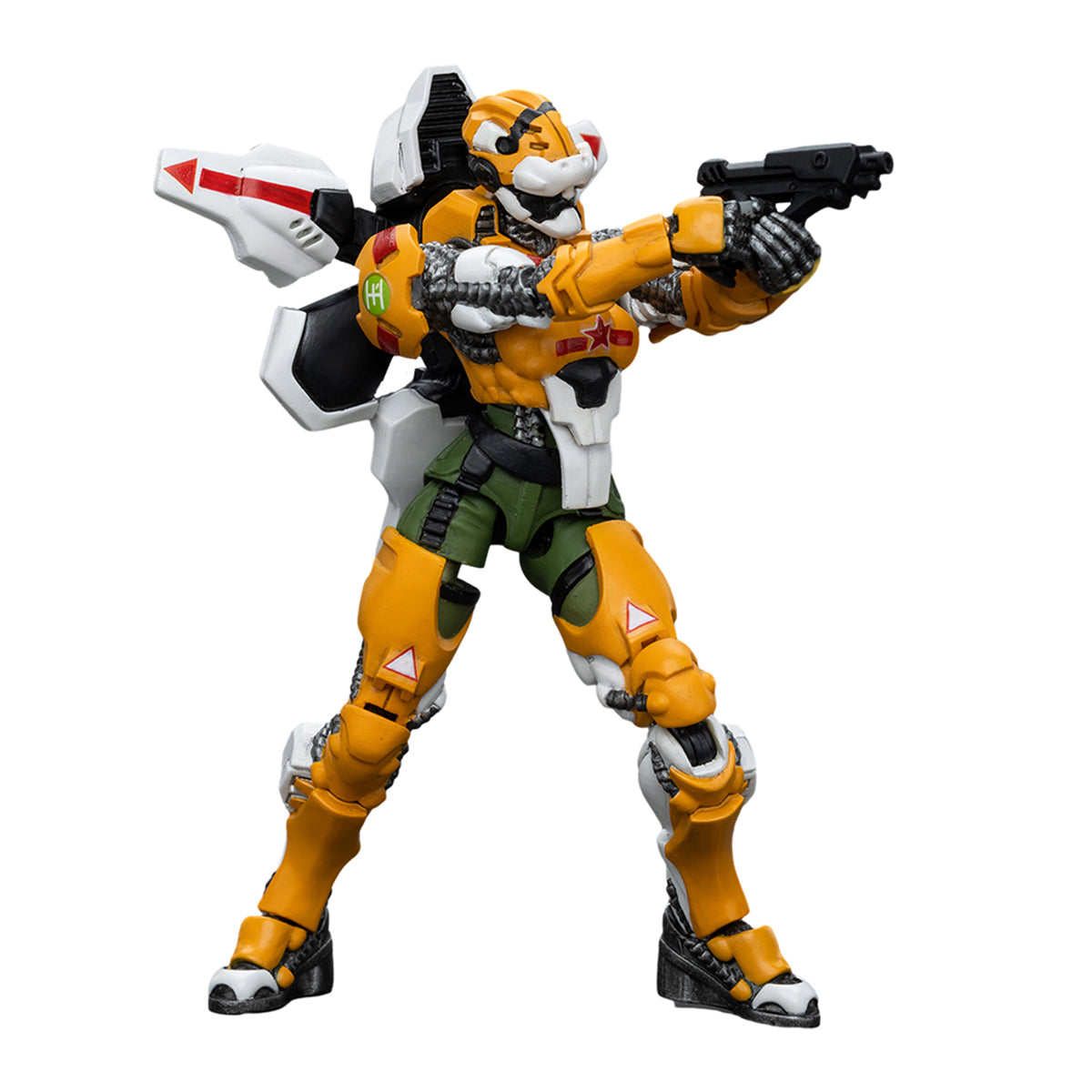 HiPlay JoyToy Infinity Collectible Figure: Yu Jing Special Action Team Tiger Soldier, Female 1:18 Scale Action Figures JT6571