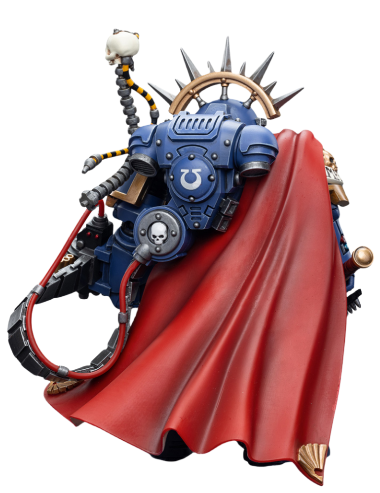 HiPlay JoyToy Warhammer 40K Collectible Figure: Ultramarine Captain in Gravis Armour 1:18 Scale Action Figures