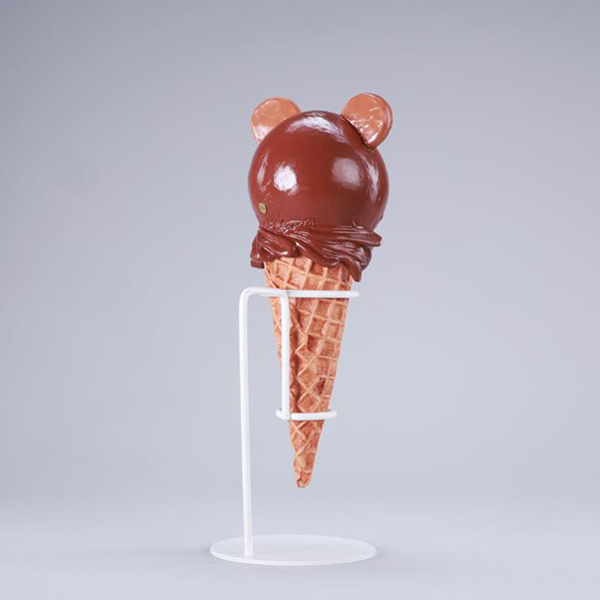 JXK Kitty Cone Cat Figurine 2.0 Static Expertly Hand-Painted Lifelike Animal Figurine