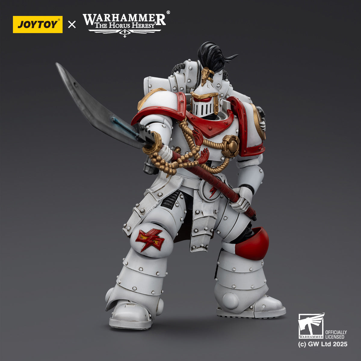 JOYTOY Warhammer White Scars Legion Praetor & White Scars Ebon Keshig Terminator 1/18 Scale Action Figure