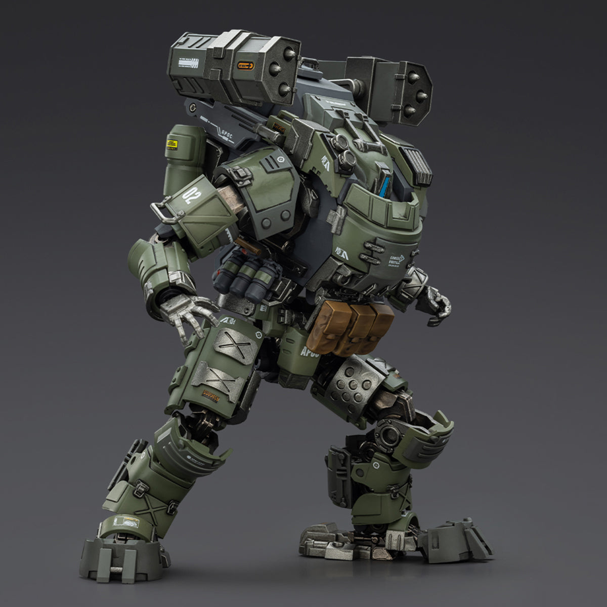 JOYTOY Dark Source APOC Series Storm Tempestus Fire Support Type Mecha or Pilot & Bedrock Standard Combat Type Mecha or Pilot 1/25 Scale Assembly Model Kits