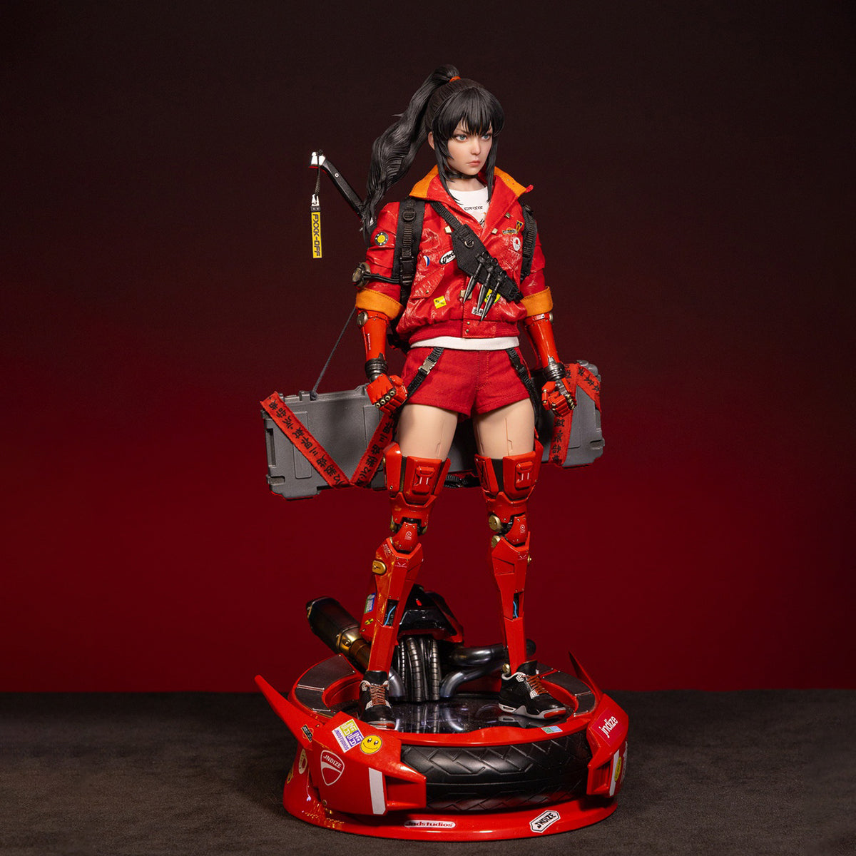 JND STUDIOS Bounty Hunter Hikaru Collector's Edition Revolutionary Girl Series Action Figure