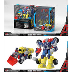 ZD Toys Avengers Transforming Vehicle | Choose Spider-Man, Black Panther, Hulk, Thor, Captain America or Iron Man