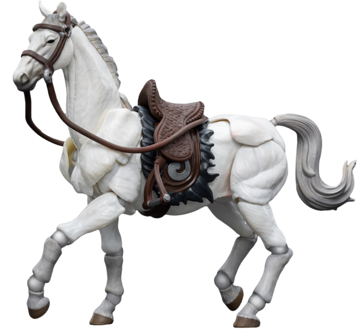 HiPlay JoyToy Warhammer 40K Collectible Figure: Dark Source JiangHu War Horse White 1:18 Scale Action Figures JT7998 (War Horse White)