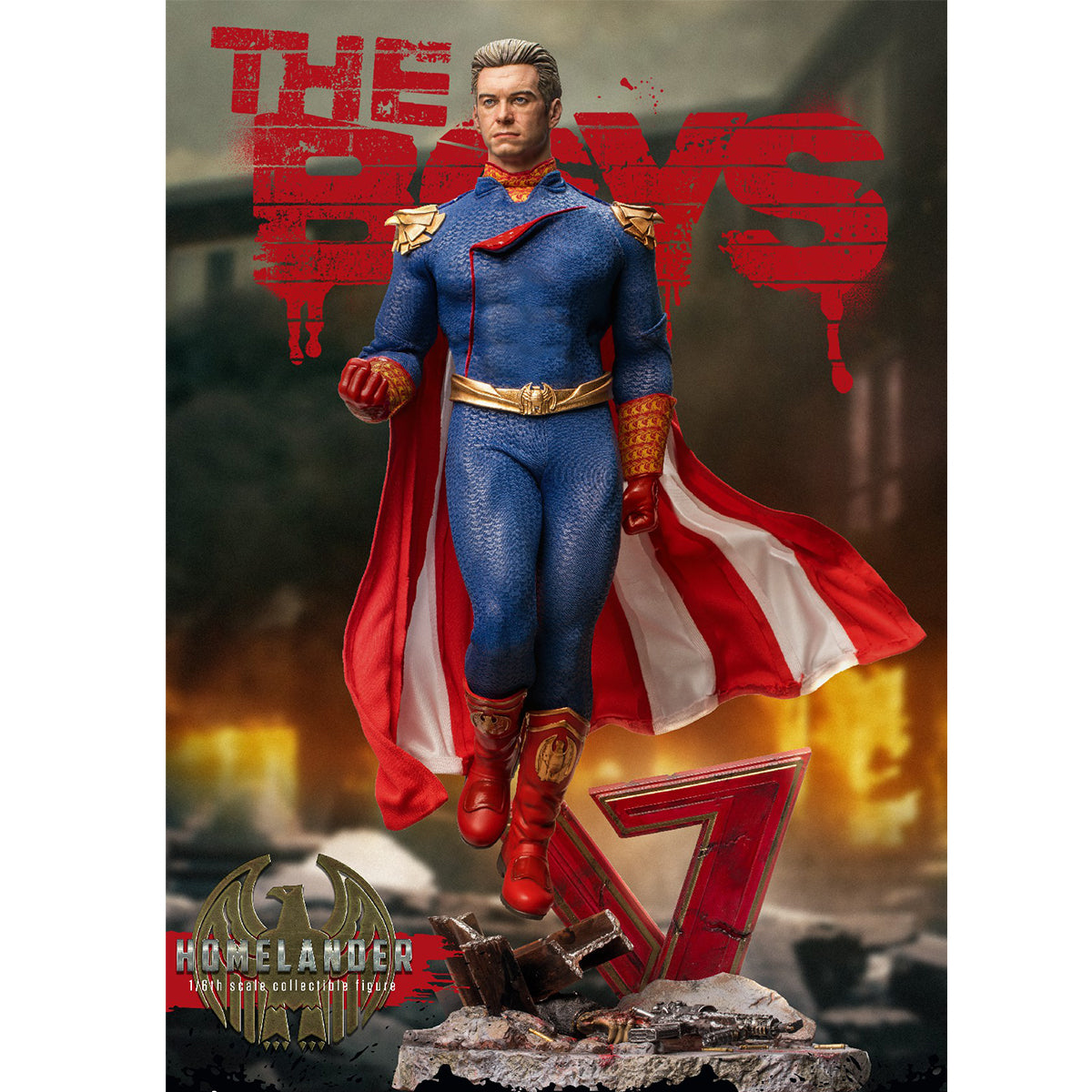 STAR ACE Toys The Boys: Homelander Standard Edition Action Figure
