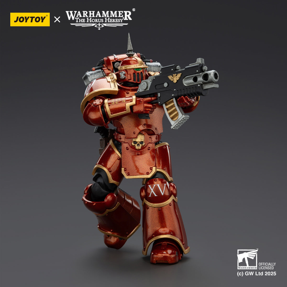 JOYTOY Warhammer Thousand Sons Sons of Horus Alpha Legion Ultramarines Space Wolves Imperial Fists Blood Angels MK lll Tactical Legionary 1/18 Scale Action Figure