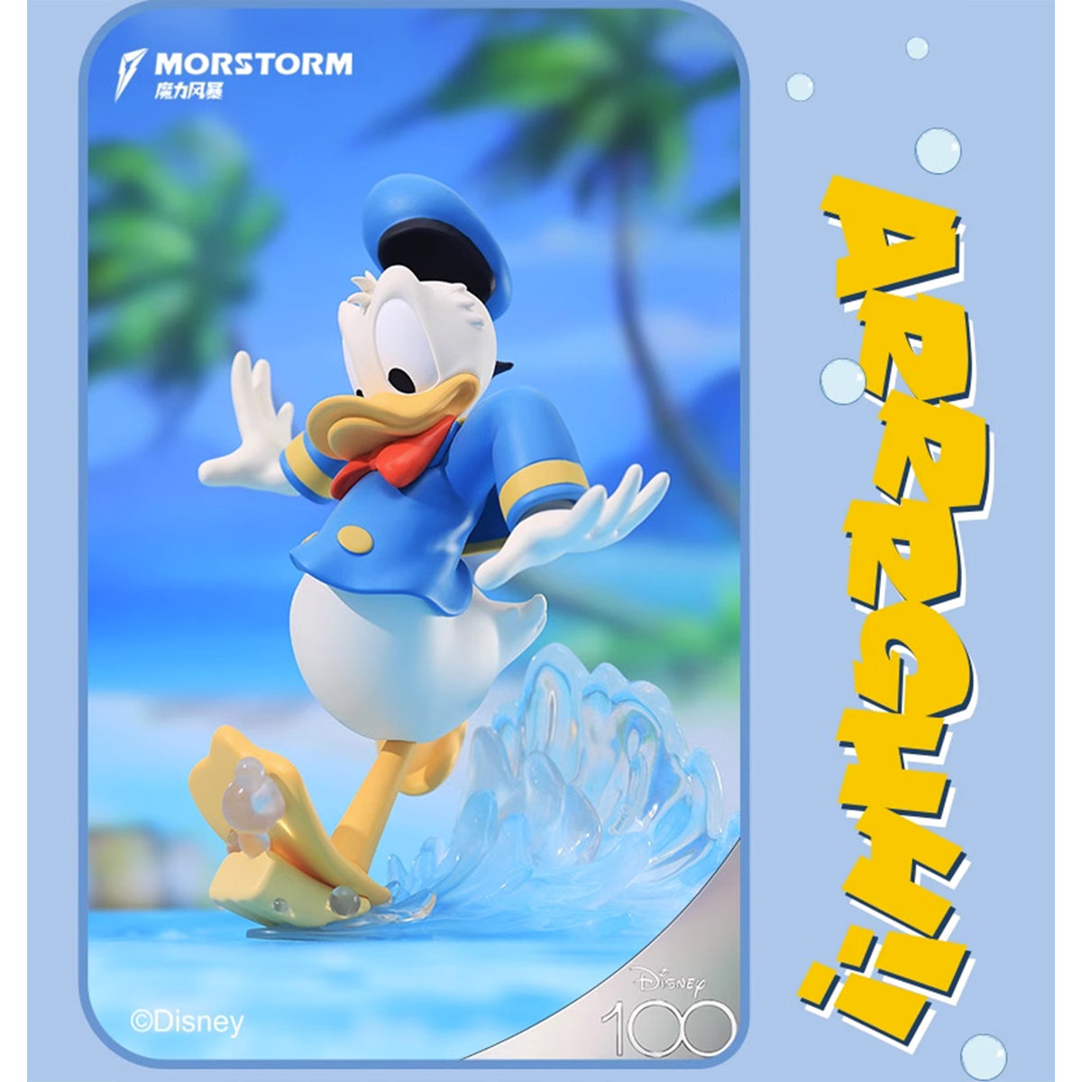 MORSTORM Disney 100th Anniversary Series Slippy Duck Art Statue
