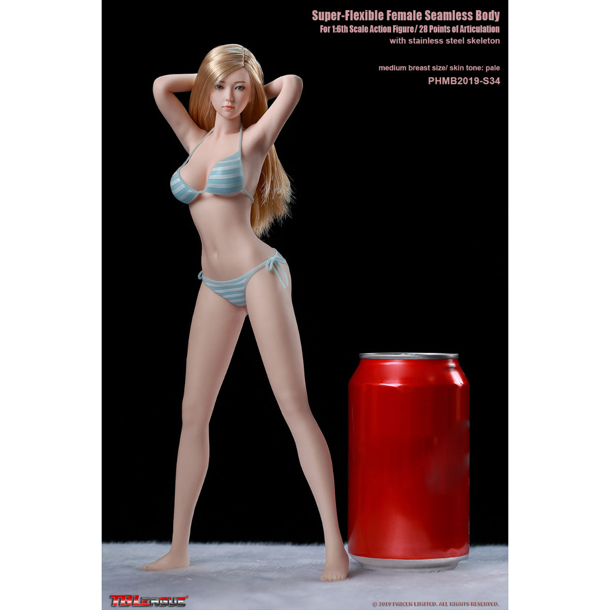TBLeague Female Seamless Young Girl Type Medium Bust 1/6 Scale Action Figure Body