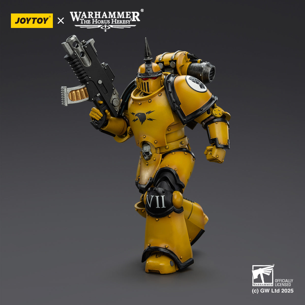(Only Shipped to the US) JOYTOY Warhammer Imperial Fists MK lll Tactical Legionary JT02649 1/18 Scale Action Figure
