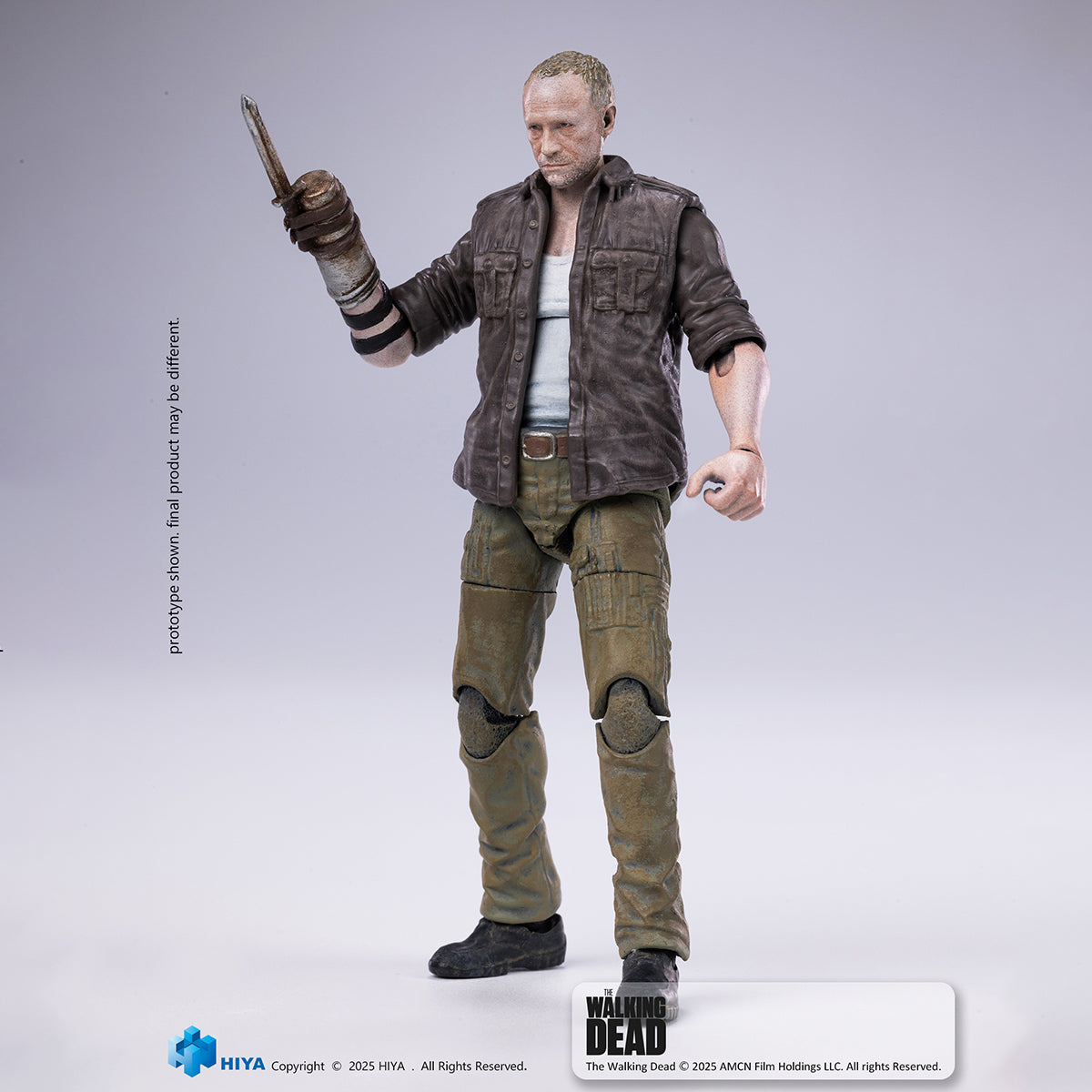 HIYA Exquisitas Mini Figuras de Acción de Merle de The Walking Dead