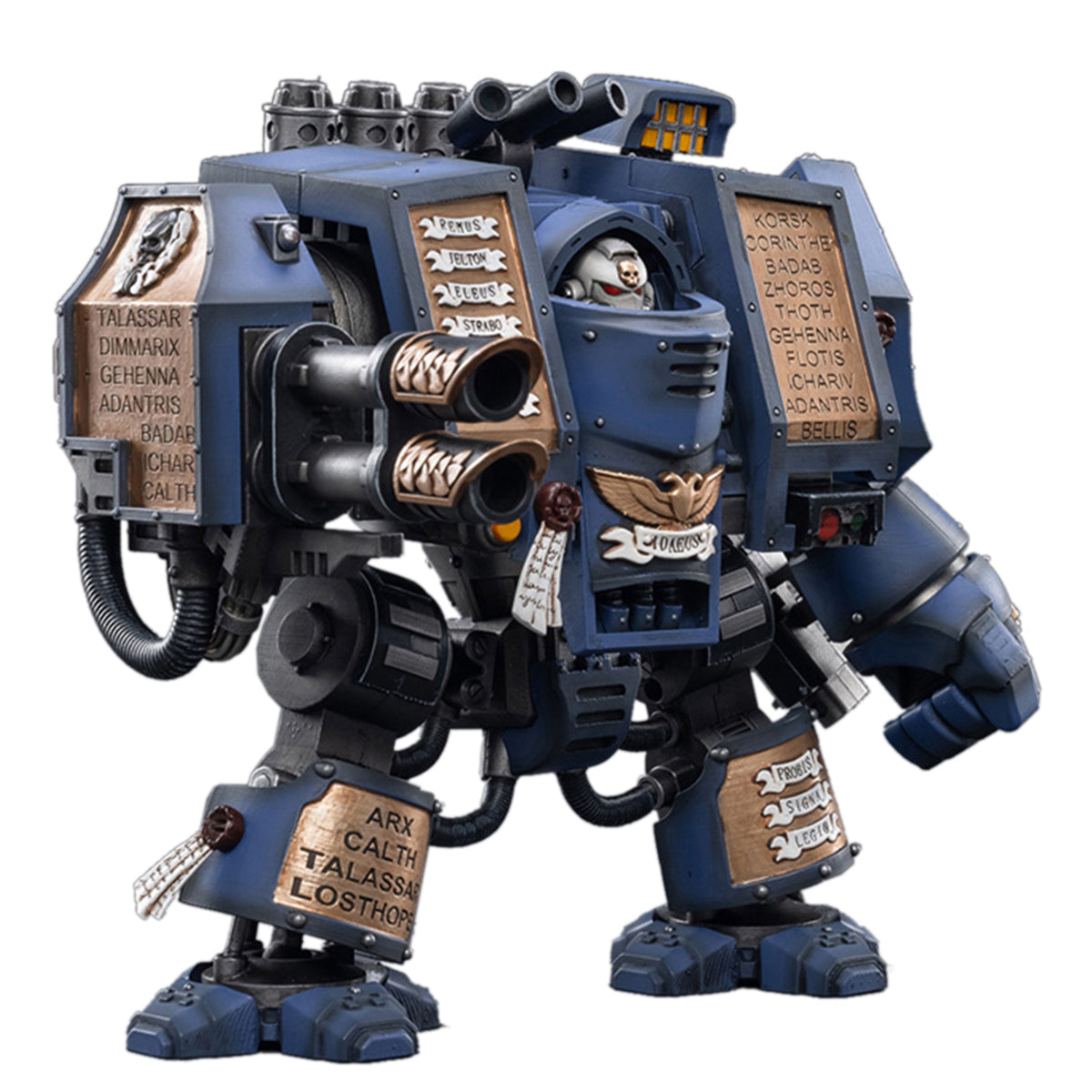 JOYTOY Space Marines Ultramarines Venerable Dreadnought Warhammer 40,000 1/18 Action Figures