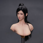 YMTOYS Asian Female Head Sculpt Jing Figure Accessory