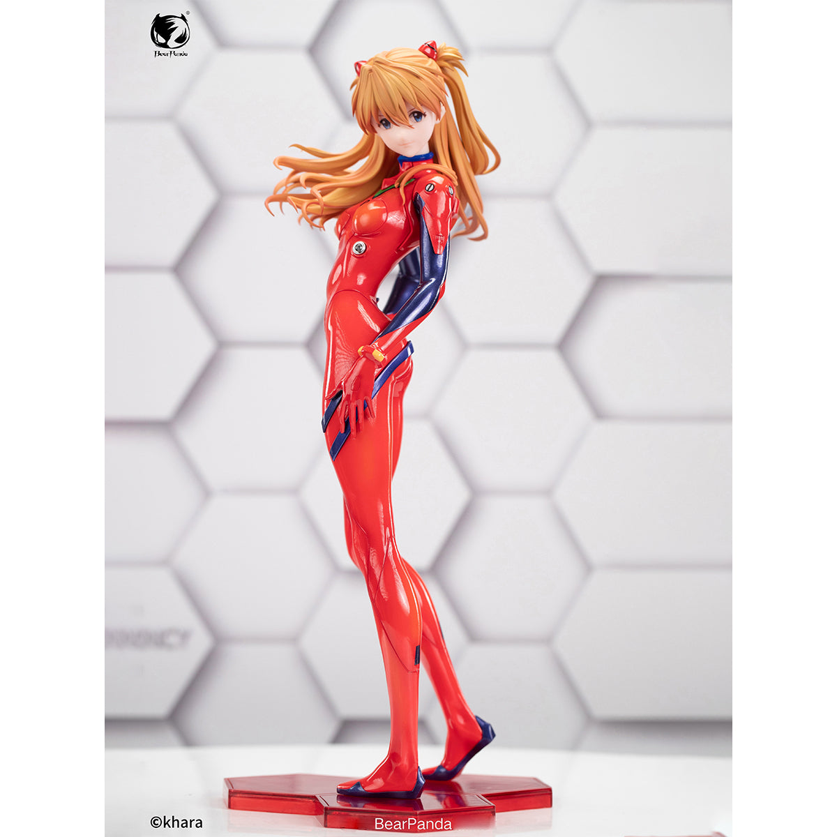 EVANGELION Acrylic Art β シンジ＆アスカ 受注生産品】RADIO EVA A077 EVANGELION Acrylic Art β/シンジ