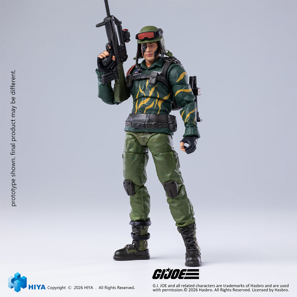 HIYA EXQUISITE MINI Series G.I. Joe Dusty (EMG0465 Tiger Force Version) 1/18 Scale Action Figure Set