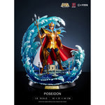 JIMEI PALACE, Saint Seiya Marine General Series Poseidon, Limited Edition Art Anime Statue