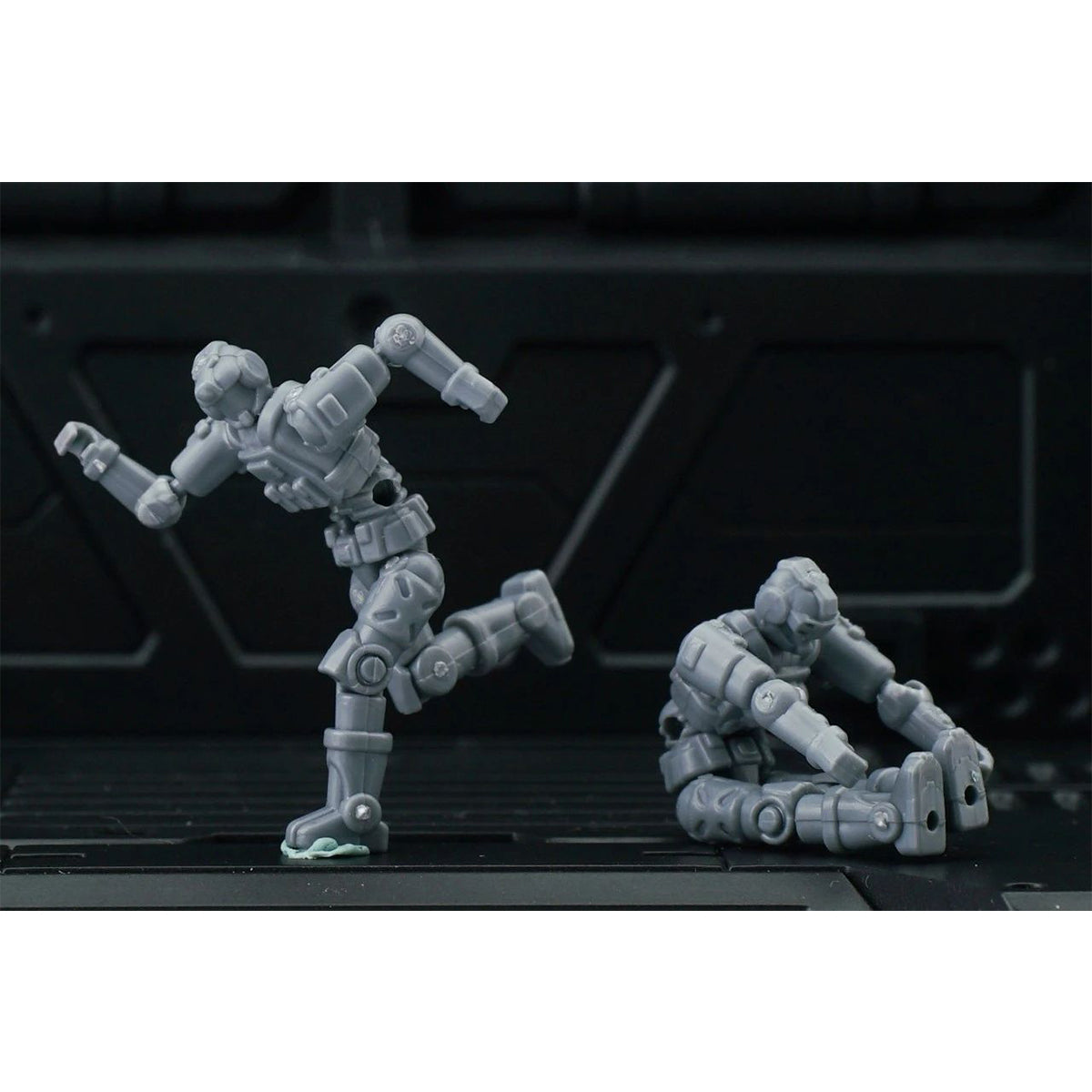 Kits de modelos de ensamblaje de la Unidad de Guerra Móvil Combinada 1, caja de 6 figuras, proyecto 3MIN de Sheik Mainland