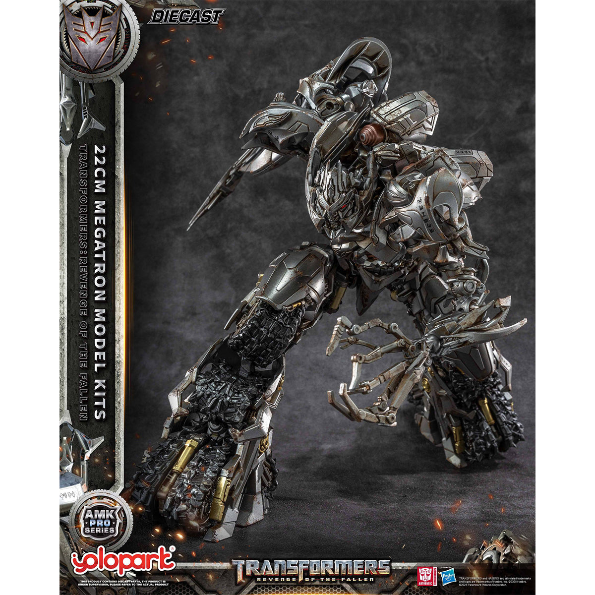 Yolopark AMK PRO Series Transformers：Revenge of the Fallen - Megatron Model Kit