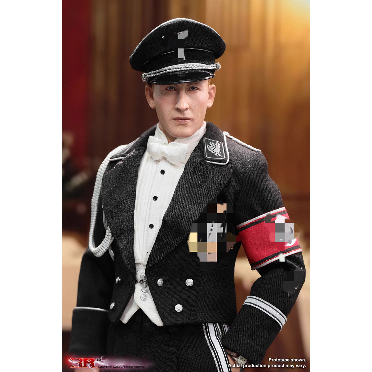3R Reinhard Heydrich WWII German SS-General GM657 (Ceremonial Dresses Ver) 1/6 Scale Action Figure